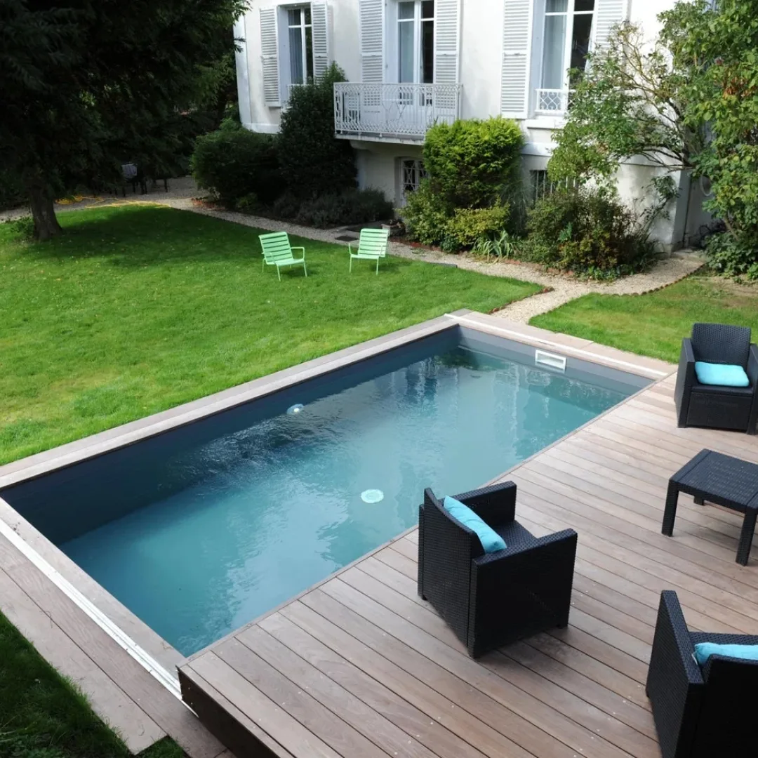 Раздвижная терраса для бассейна в Нижнекамске