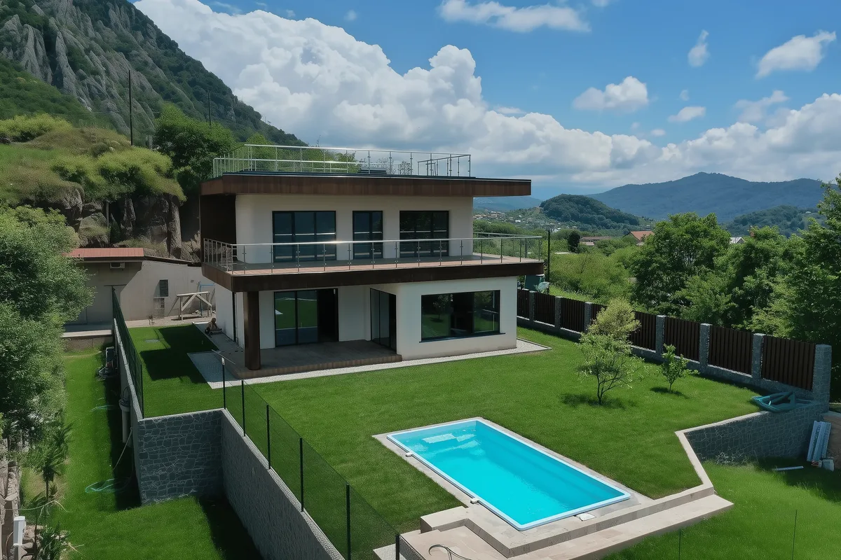 Композитный бассейн Laguna 6 — визуализация в Нижнекамске