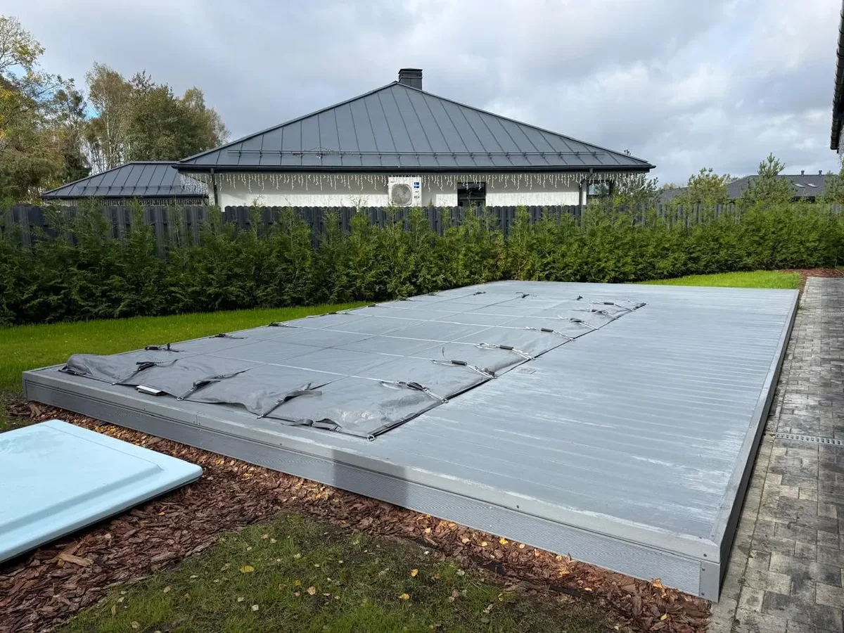 Покрывало Laguna Cover Mesh — установка в Нижнекамске