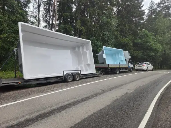 Доставка бассейна в Нижнекамске